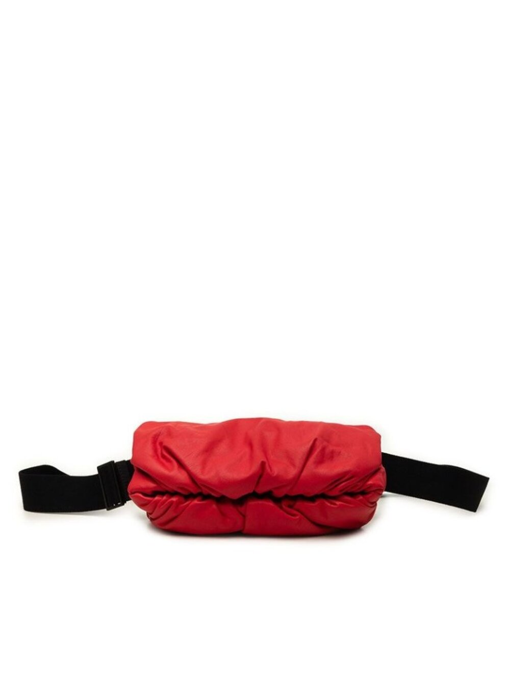 Bottega Veneta the Body Pouch Belt Bag Red Leather